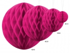 <p>KB20-006 Honeycomb ball тёмно-розовый 1шт. 20cm - 2,20 €</p> <p>KB30-006 (1шт. 30cm) - 3,50 €</p> <p>KB40-006 (1шт. 40cm) - 5,60 €</p>
