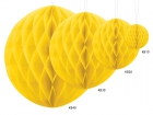 <p>KB20-084 Honeycomb ball kollane 1tk. 20cm - 2,20 €</p> <p>KB40-084 (1tk. 40cm) - 5,60 €</p> <p> </p>