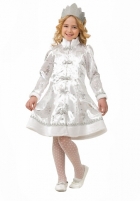 <p>1205-30-116 Платье Снегурочки, белый сатин 56,00 €</p>