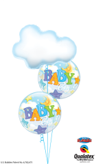 <p>78553 Foolium Õhupall (Pilv) Heeliumiga täidetud 76 cm - 14,00 €</p> <p>23597 Bubbles Õhupall (Baby boy) Heeliumiga täidetud 56 cm - 14,00 €</p> <p> </p>