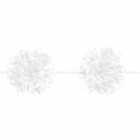 <p>225555-08 "Мини Флафики" Бумажные декорации белые (2шт.- 3,65м)- 9,30 €</p>