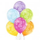 <p>5000192 Резиновые шарики "2`st Birthday" 6шт.- 4,60 €</p> <p> </p>