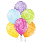 <p>5000193 Резиновые шарики "3`st Birthday" 6шт.- 4,60 €</p>