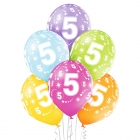 <p>5000195 Резиновые шарики "5`st Birthday" 6шт.- 4,60 €</p>