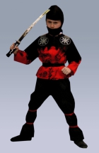 <p>44388 Ninja (Komplektis on mask, särk ja püksid) (140cm) 42,00 €</p>